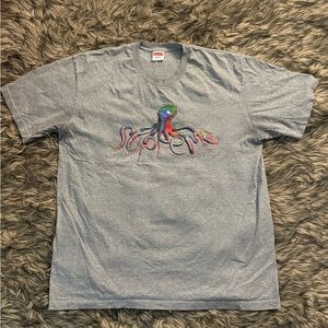 Supreme Octopus Gray Shirt XL